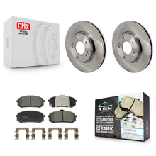 Charger l'image dans la galerie, Front Disc Brake Rotors And Ceramic Pads Kit For Hyundai Elantra K8T-104490