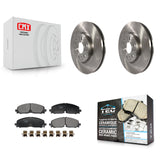 Front Brake Rotors Ceramic Pad Kit For Chevrolet Traverse Blazer GMC Acadia Buick Enclave K8T-104492