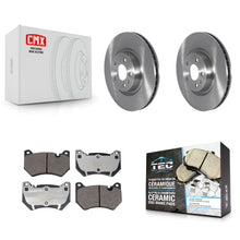 Charger l'image dans la galerie, Front Disc Brake Rotors And Ceramic Pads Kit For Audi Q5 Sportback K8T-104495
