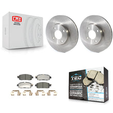 Charger l'image dans la galerie, Front Disc Brake Rotors And Ceramic Pads Kit For 2023 Nissan Kicks S K8T-104507