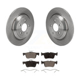 Rear Brake Rotors & Ceramic Pad Kit For Ford Escape Bronco Sport Lincoln Corsair