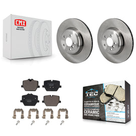 Rear Disc Brake Rotors And Ceramic Pads Kit For BMW M340i xDrive M440i 330i
