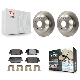 Rear Disc Brake Rotors Ceramic Pad Kit For Hyundai Santa Fe Sport Kia Sorento XL