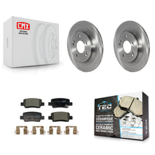 Charger l'image dans la galerie, Rear Disc Brake Rotor Ceramic Pad Kit For Kia Seltos With Electric Parking