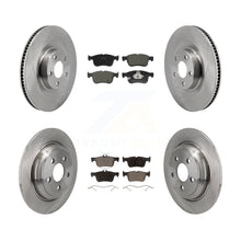 Charger l'image dans la galerie, Front Rear Disc Brake Rotors And Ceramic Pads Kit For 2022-2023 Ford Maverick