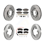 Front Rear Brake Rotor & Ceramic Pad Kit For Ford Transit-250 Transit-150 Transit-350 AWD K8T-104584