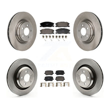 Charger l'image dans la galerie, Front Rear Disc Brake Rotors And Ceramic Pads Kit For Dodge Charger K8T-104594