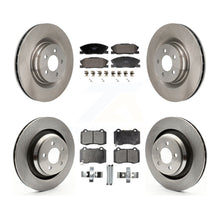 Charger l'image dans la galerie, Front Rear Disc Brake Rotors And Ceramic Pads Kit For Dodge Charger K8T-104595