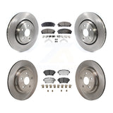 Front Rear Disc Brake Rotor And Ceramic Pad Kit For Lexus NX350h NX350 NX250 Toyota Crown K8T-104602