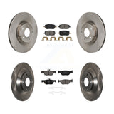 Front Rear Disc Brake Rotors And Ceramic Pads Kit For 2022-2023 Mazda MX-30 EV K8T-104623