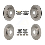 Front Rear Disc Brake Rotors And Ceramic Pads Kit For 2022-2023 Acura MDX 3.5L K8T-104662