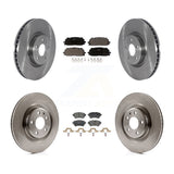 Front Rear Disc Brake Rotors And Ceramic Pads Kit For Audi S5 SQ5 Sportback Q5 PHEV S4 K8T-104669
