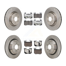 Load image into Gallery viewer, Front Rear Disc Brake Rotors And Ceramic Pads Kit For 2022 Genesis G70 3.3L