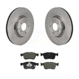 Front Brake Rotor & Ceramic Pad Kit For Ford Escape Bronco Sport Lincoln Corsair