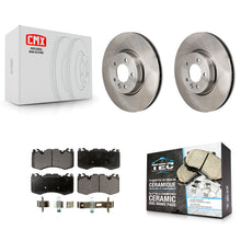 Load image into Gallery viewer, Front Disc Brake Rotors And Ceramic Pads Kit For Land Rover Range Sport