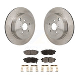 Rear Brake Rotor And Ceramic Pad Kit For Subaru BRZ Toyota 86 With Brembo Brakes