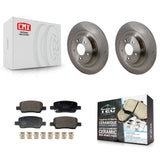 Rear Disc Brake Rotors And Ceramic Pads Kit For Kia Carnival Hyundai Santa Cruz Sorento K8T-104772
