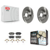 Rear Disc Brake Rotors And Ceramic Pads Kit For Audi A4 Quattro A5 Sportback K8T-104776