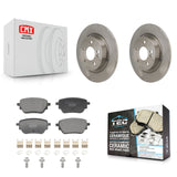 Rear Disc Brake Rotors Ceramic Pad Kit For Mercedes-Benz A220 CLA250 With Standard Brakes K8T-104787
