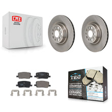 Load image into Gallery viewer, Rear Disc Brake Rotors And Ceramic Pads Kit For Tesla S K8T-104796
