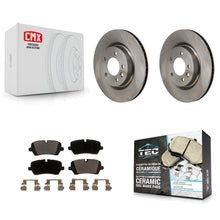 Load image into Gallery viewer, Rear Brake Rotor Ceramic Pad Kit For 18 Land Rover Range 3.0L with DIESEL engine
