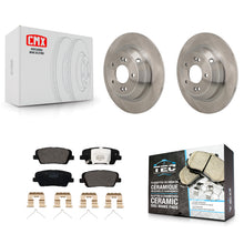Load image into Gallery viewer, Rear Disc Brake Rotors And Ceramic Pads Kit For Genesis G70 Kia Stinger