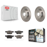 Rear Disc Brake Rotors And Ceramic Pads Kit For 2021-2023 Acura TLX K8T-104807