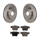 Rear Brake Rotor And Ceramic Pad Kit For Mercedes-Benz GLC300 C43 AMG GLC43 C450