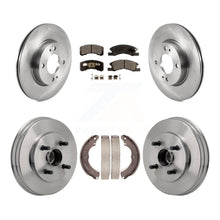 Load image into Gallery viewer, Front Rear Disc Brake Rotors Ceramic Pads And Drum Kit For Mitsubishi Mirage G4