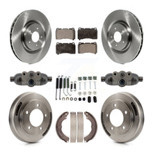 Load image into Gallery viewer, Front Rear Disc Brake Rotor Ceramic Pad And Drum Kit (9Pc) For Mitsubishi Lancer