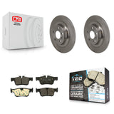 Rear Disc Brake Rotors And Ceramic Pads Kit For Volvo XC60 V60 V90 Cross Country S90 K8T-105768