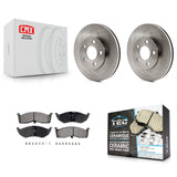 Front Disc Brake Rotors And Ceramic Pads Kit For Neon Dodge Chrysler Plymouth SX 2.0 K8T-105805