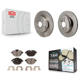 Rear Disc Brake Rotors And Ceramic Pads Kit For 2022 BMW X3 2.0L K8T-105871