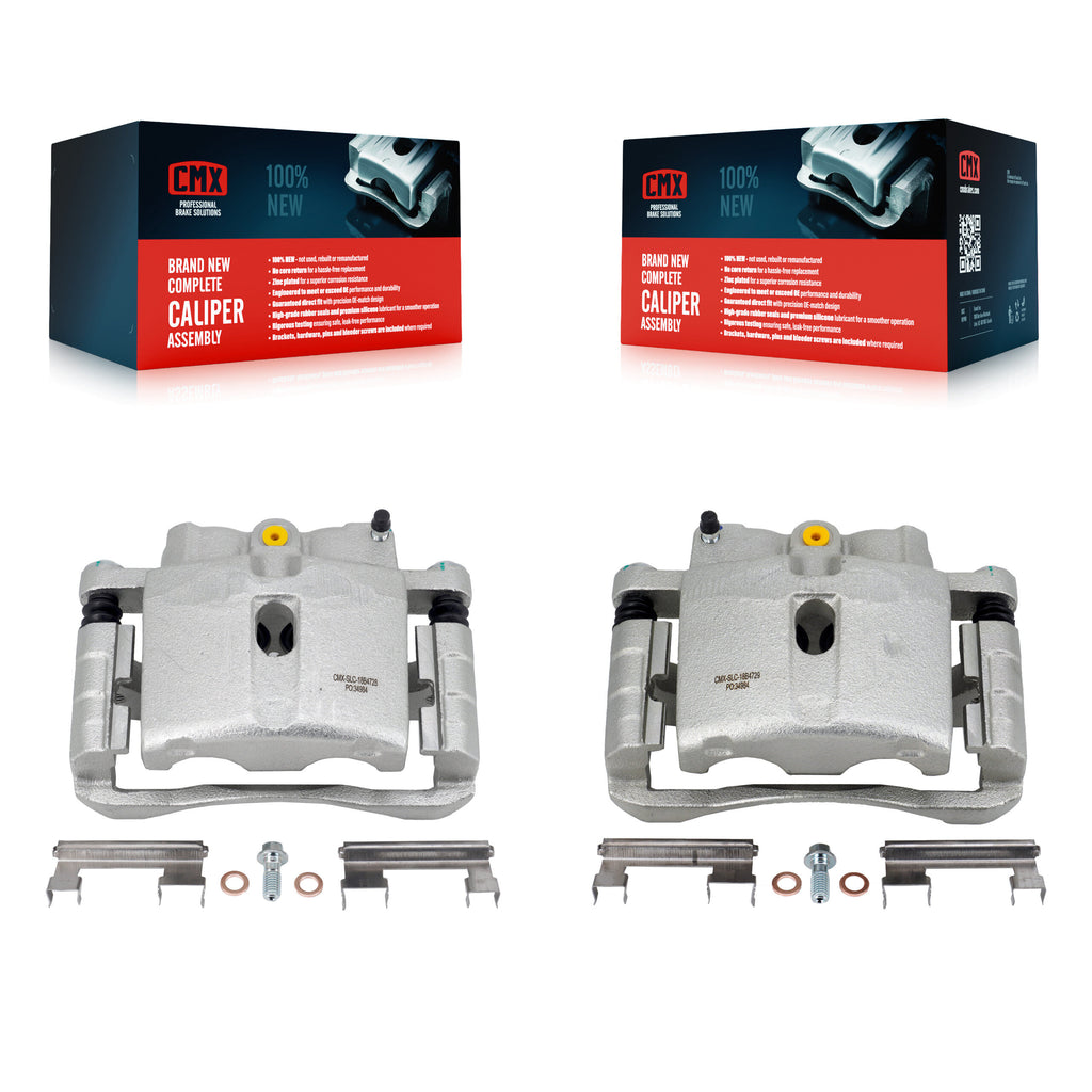 Front Brake Caliper Kit For Chevrolet Silverado 1500 GMC Tahoe Sierra Suburban