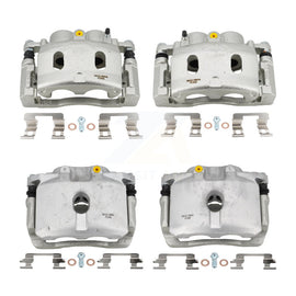 Front Rear Brake Caliper Kit For 2009-2014 Chevrolet Express 1500 GMC Savana