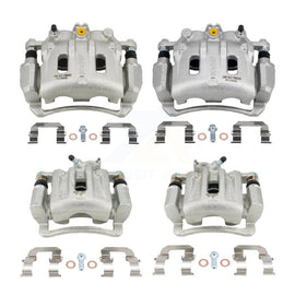 Front Rear Brake Caliper Kit For Chevrolet Equinox Pontiac Torrent Saturn Vue