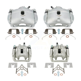 [Front+Rear] 2003-2011 Honda Element Premium OE Brake Caliper Kit For Max Safe Braking