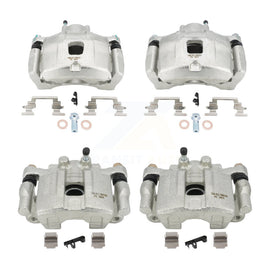 Front Rear Brake Caliper Kit For Jeep Patriot Compass Chrysler Sebring Dodge 200