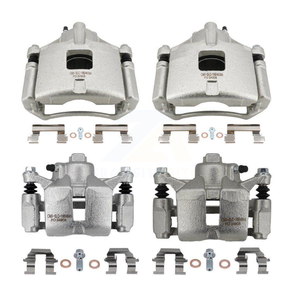 Front Rear Disc Brake Caliper Kit For Chevrolet Impala Monte Carlo Oldsmobile