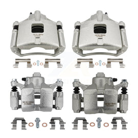 Front Rear Disc Brake Caliper Kit For Chevrolet Impala Monte Carlo Oldsmobile