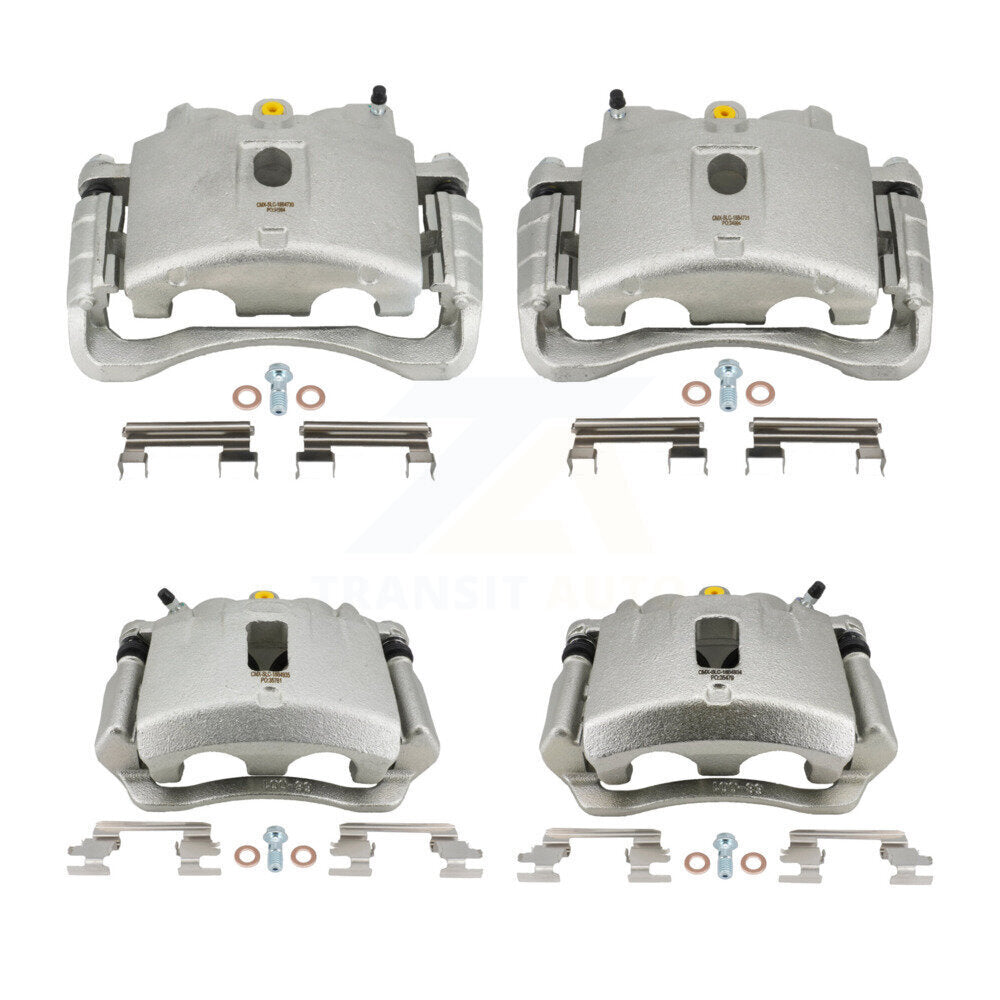 [Front+Rear] 2007-2020 GMC Savana 2500 Chevrolet Express Premium OE Brake Caliper Kit For Max Safe Braking