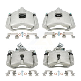 Front Rear Brake Caliper Kit For Chevrolet Uplander Pontiac Montana Buick Saturn