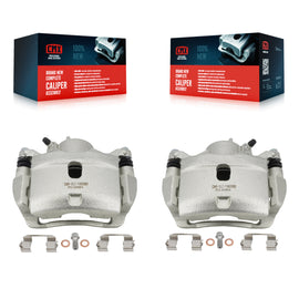 Front Brake Caliper (Left Right) Kit For Honda Civic Accord Fit Acura ILX CR-Z