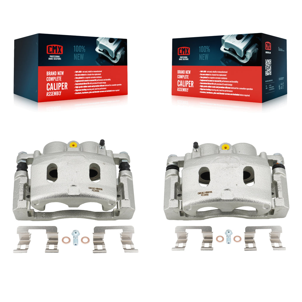 Front Brake Caliper Kit For Chevrolet GMC Sierra 1500 Silverado Tahoe Cadillac
