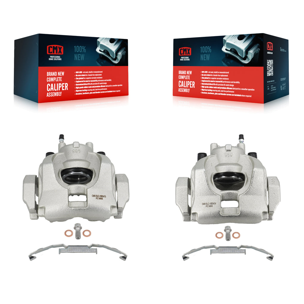 Front Disc Brake Caliper Kit For Ford Fusion Lincoln MKZ Police Responder Hybrid