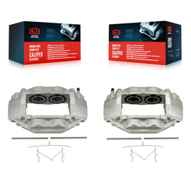 Front Brake Caliper Left Right (Driver Passenger) Kit For Toyota Tundra Sequoia