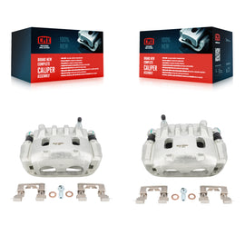 Front Brake Caliper Kit For Subaru Forester Impreza Outback XV Crosstrek Legacy