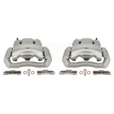 Front Disc Brake Caliper Kit For Ford E-550 Super Duty F-450 F-550 Econoline