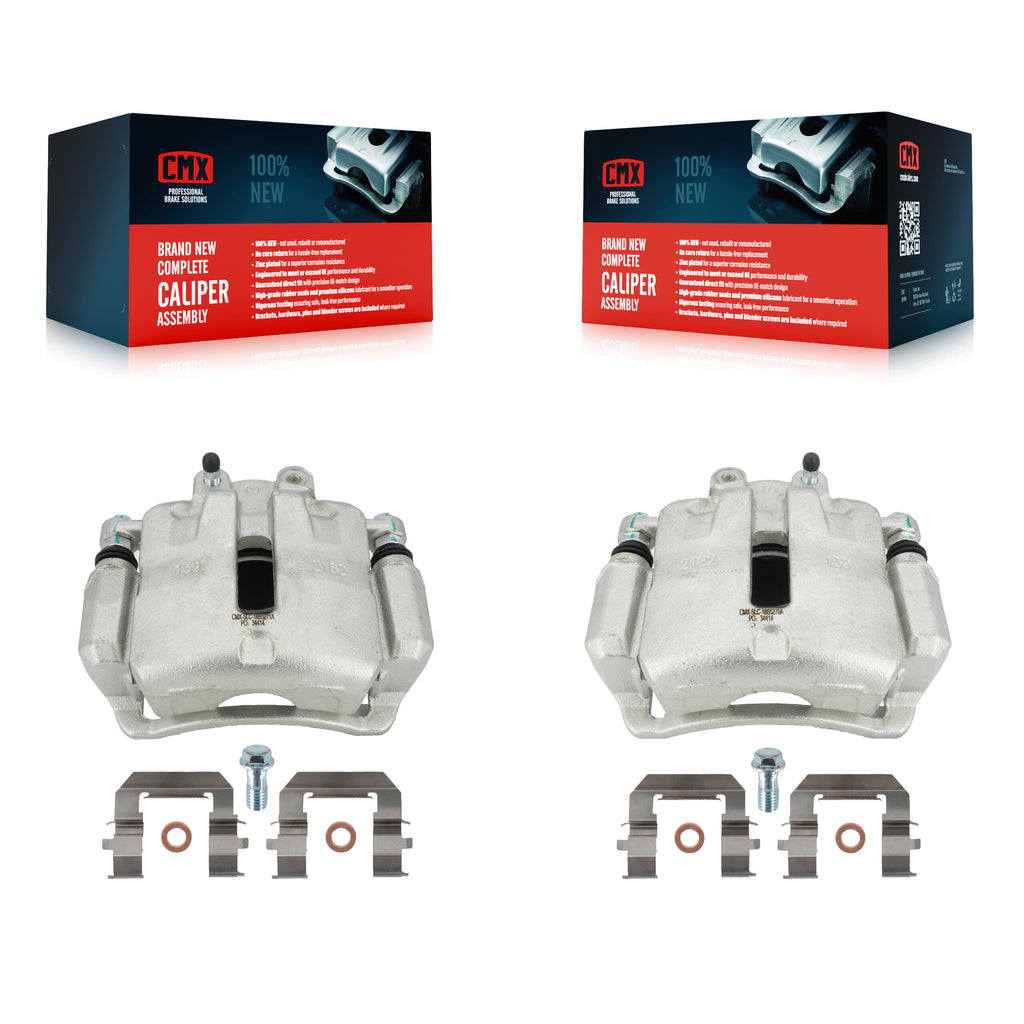 Front Disc Brake Caliper Kit For Chevrolet Malibu Buick LaCrosse Regal Limited