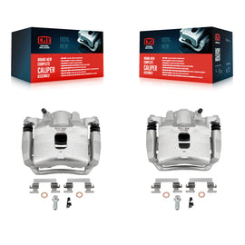 Front Disc Brake Caliper Kit For Chevrolet Cobalt Pontiac G5 Saturn Ion Pursuit